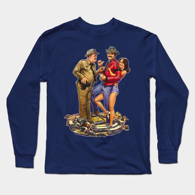 Smokey and the Bandit Long Sleeve T-Shirt by darklordpug